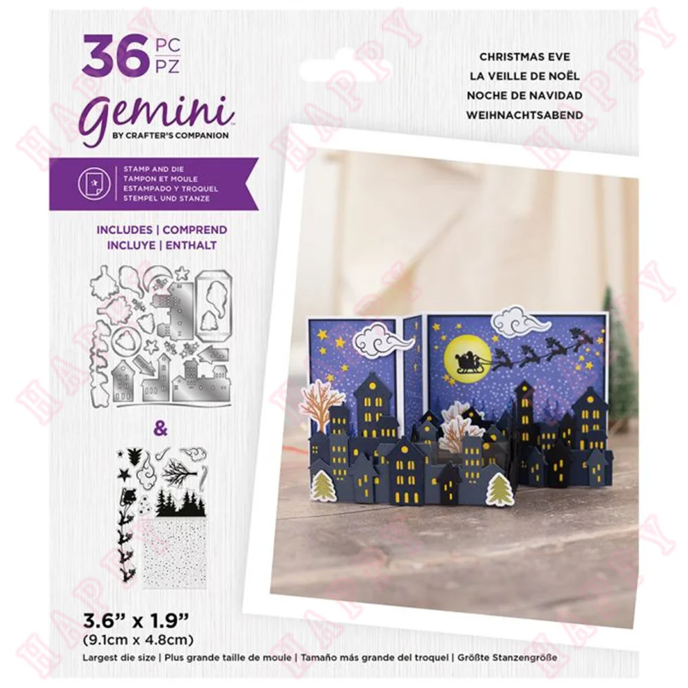 Metal Cutting Dies Stamps Christmas Eve For DIY Scrapbooking Envelope Greeting Decorative Embossing Handcraft Paper Craft Moulds
Metal Cutting Dies Stamps Christmas Eve For DIY Scrapbooking Envelope Greeting Decorative Embossing Handcraft Paper Craft Moulds