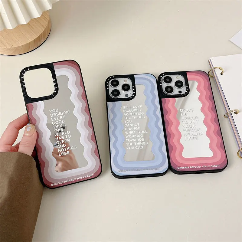 High Quality Fashion Wave Mirror Surface Phone Case Cover for IPhone 11 12 13 14 Pro Max Case for IPhone 14 Pro Max
High Quality Fashion Wave Mirror Surface Phone Case Cover for IPhone 11 12 13 14 Pro Max Case for IPhone 14 Pro Max