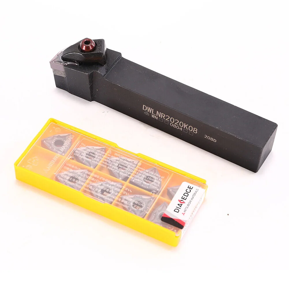 Lathe Tool Holder Carbide Turning Inserts WNMG Carbide Saw Blade DWLNR2020K08 WNMG080404-MA Turning Tool Holder Accessories
Lathe Tool Holder Carbide Turning Inserts WNMG Carbide Saw Blade DWLNR2020K08 WNMG080404-MA Turning Tool Holder Accessories