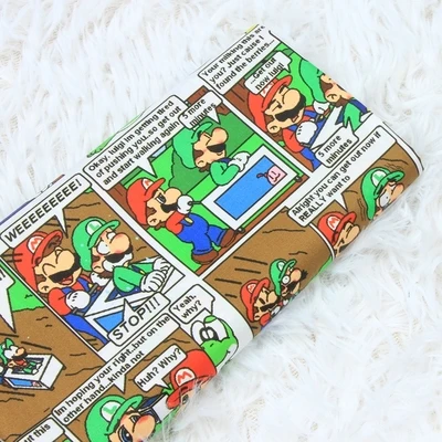 Cartoon Game Super Mario Comics 100 Cotton Fabric DIY Patchwork Textile Tissu Home Clothing Sew Dress Material
Cartoon Game Super Mario Comics 100 Cotton Fabric DIY Patchwork Textile Tissu Home Clothing Sew Dress Material