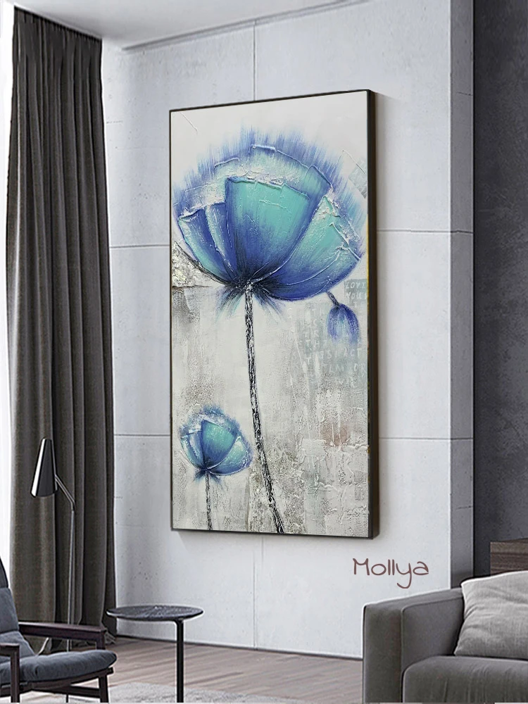 Picture Wall Decor Big Flowers Poster Abstract Oil Painting Modern Hand-painted Living Room Wedding Home Decoration Painting
Picture Wall Decor Big Flowers Poster Abstract Oil Painting Modern Hand-painted Living Room Wedding Home Decoration Painting