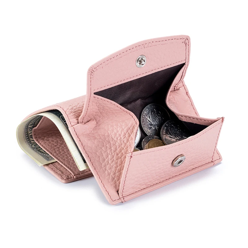 New Women Genuine Leather Purses Female Small Cowhide Wallets Lady Coin Bag Card Holder Large Capacity Money Bag Portable Clutch
New Women Genuine Leather Purses Female Small Cowhide Wallets Lady Coin Bag Card Holder Large Capacity Money Bag Portable Clutch
