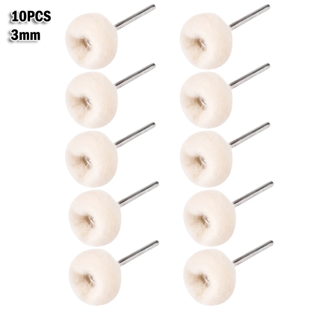 10pcs Wool Polishing Brush 2.35 X 3mm Finishing Ball Wheels Buffing Mini Grinding Head Wool Ball Equipment Power Tools Drill Bit
10pcs Wool Polishing Brush 2.35 X 3mm Finishing Ball Wheels Buffing Mini Grinding Head Wool Ball Equipment Power Tools Drill Bit