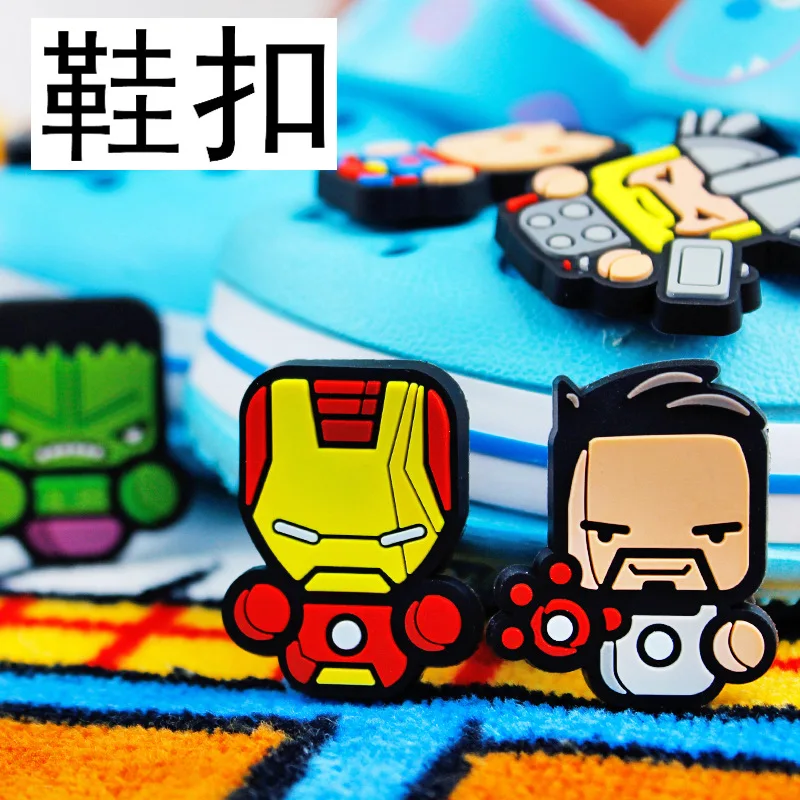 1pcs Singel Sale Marvel Super Hero Series Shoe Buckle Anime Sandals Accessories Decoration Wholesale Boys Kids X-mas Party Gifts
1pcs Singel Sale Marvel Super Hero Series Shoe Buckle Anime Sandals Accessories Decoration Wholesale Boys Kids X-mas Party Gifts