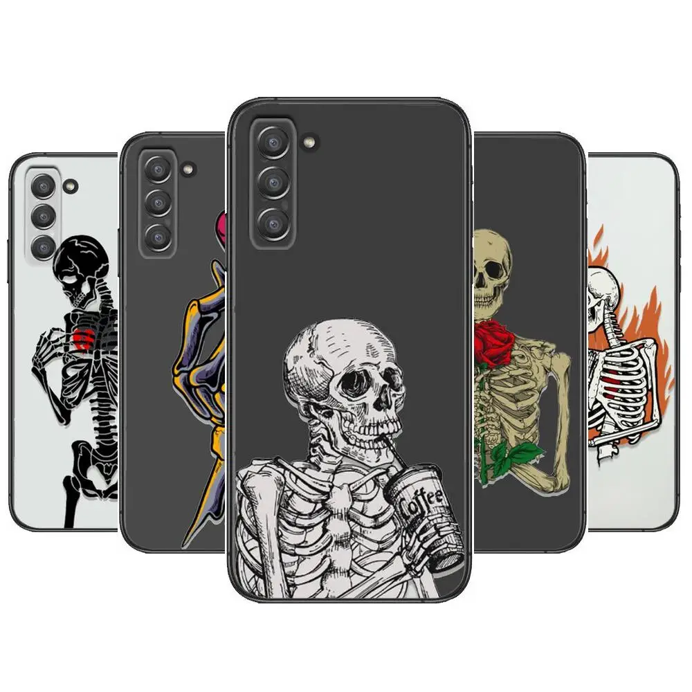 Funny Skeleton Phone cover hull For SamSung Galaxy s6 s7 S8 S9 S10E S20 S21 S5 S30 Plus S20 fe 5G Lite Ultra Edge
Funny Skeleton Phone cover hull For SamSung Galaxy s6 s7 S8 S9 S10E S20 S21 S5 S30 Plus S20 fe 5G Lite Ultra Edge