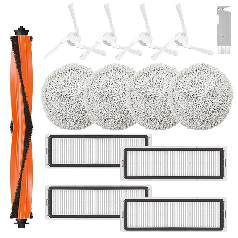 14Pcs Main Side Brush HEPA Filter Mop Cloth Parts For Xiaomi STYTJ06ZHM / Mijia Pro Vacuum Cleaner Accessories
14Pcs Main Side Brush HEPA Filter Mop Cloth Parts For Xiaomi STYTJ06ZHM / Mijia Pro Vacuum Cleaner Accessories