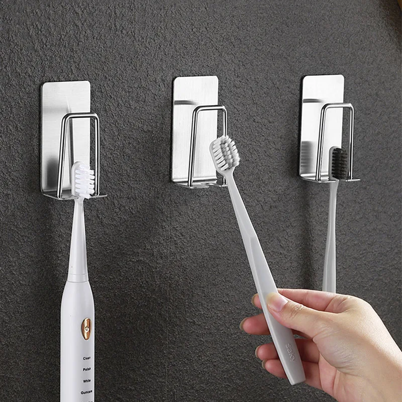 Toothbrush Cup Hook For Bathroom Self-adhesive Wall Hanger Storage Organizer Gadgets Home Holder Accessories
Toothbrush Cup Hook For Bathroom Self-adhesive Wall Hanger Storage Organizer Gadgets Home Holder Accessories