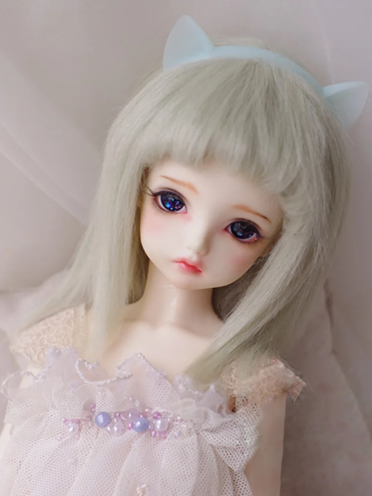 BJD Doll Fur Wig for 1/3 1/4 1/6 BJD doll rime green long straight wigs 9-10cm 12cm 14cm 16-17cm 18-19cm 20-21cm 22-23cm
BJD Doll Fur Wig for 1/3 1/4 1/6 BJD doll rime green long straight wigs 9-10cm 12cm 14cm 16-17cm 18-19cm 20-21cm 22-23cm