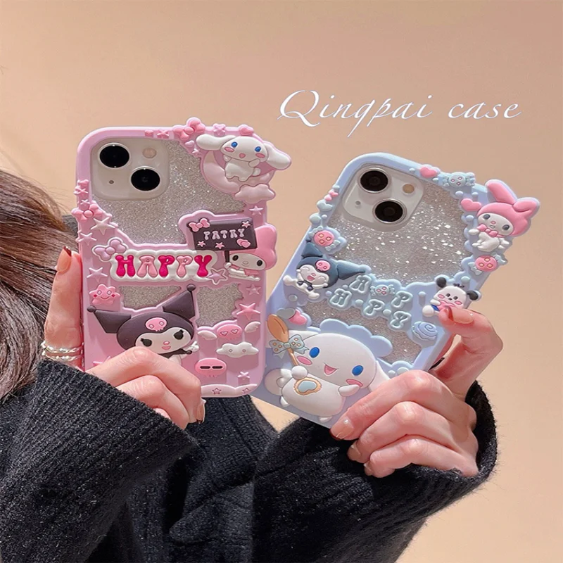 Sanrio Cinnamoroll Kuromi мягкий силикагелевый чехол для телефона с фоторамкой для iPhone 14 13 12 11 Pro Max XR XS MAX X Противоударная задняя крышка
Sanrio Cinnamoroll Kuromi мягкий силикагелевый чехол для телефона с фоторамкой для iPhone 14 13 12 11 Pro Max XR XS MAX X Противоударная задняя крышка