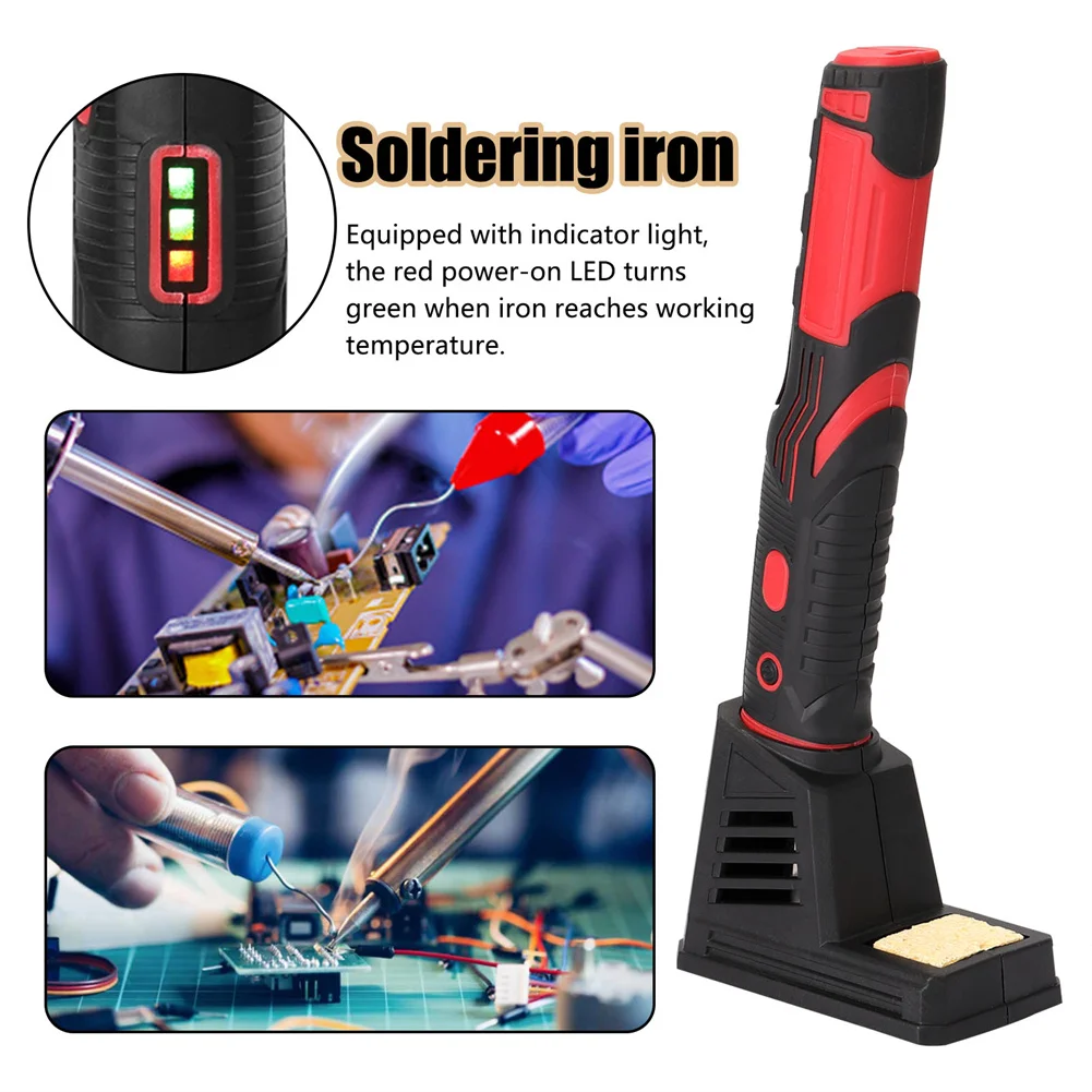 Wireless Rechargeable Soldering Iron Kit Cordless1800Mah Battery Welding Tool Upgrade With Touch Professional Welding Tools New
Wireless Rechargeable Soldering Iron Kit Cordless1800Mah Battery Welding Tool Upgrade With Touch Professional Welding Tools New