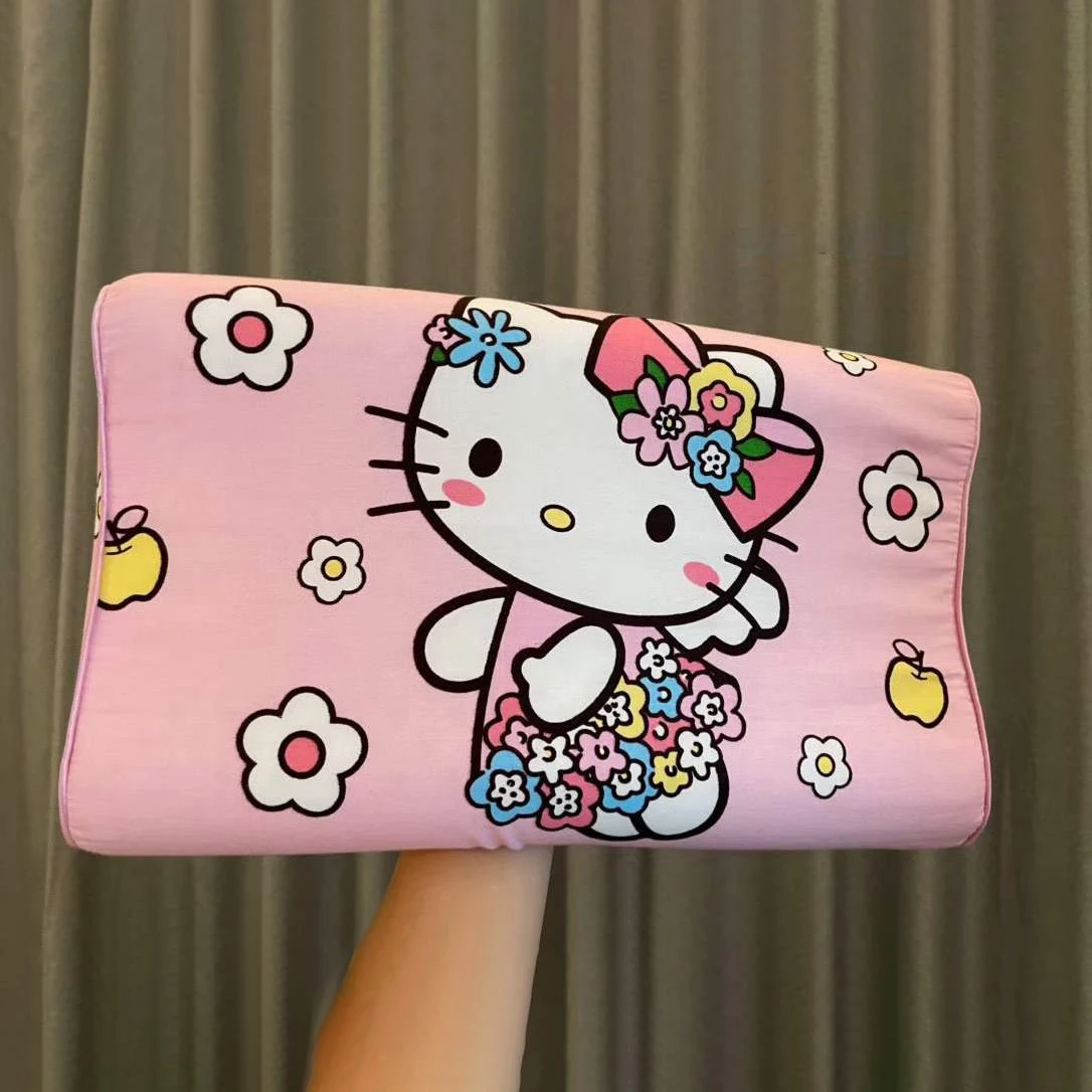 27*45 см Kawaii Sanrios My Melody мультфильм детская латексная подушка с наволочкой поддержка шеи утомляющая Подушка праздничный подарок
27*45 см Kawaii Sanrios My Melody мультфильм детская латексная подушка с наволочкой поддержка шеи утомляющая Подушка праздничный подарок