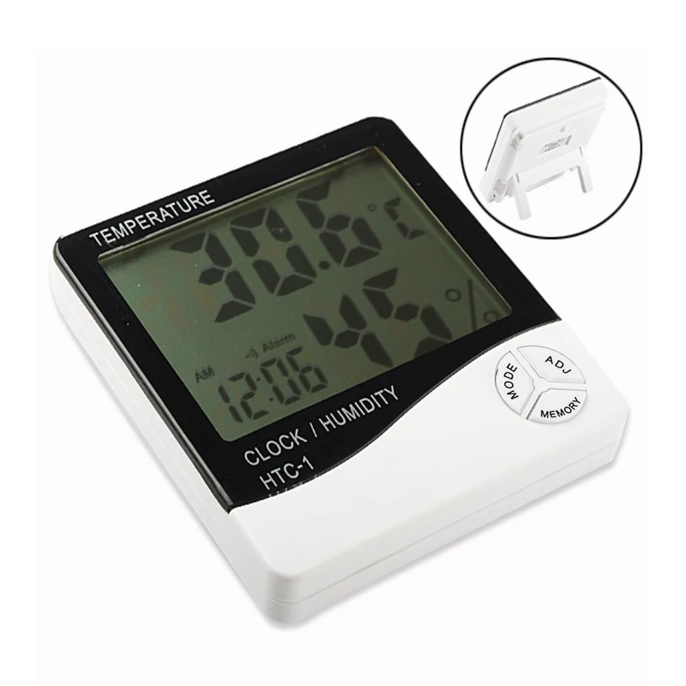 Outdoor Thermometer Hygromete Wireless Temperature Clock Station Weather Meter Indoor Alarm Digital Humidity
Outdoor Thermometer Hygromete Wireless Temperature Clock Station Weather Meter Indoor Alarm Digital Humidity