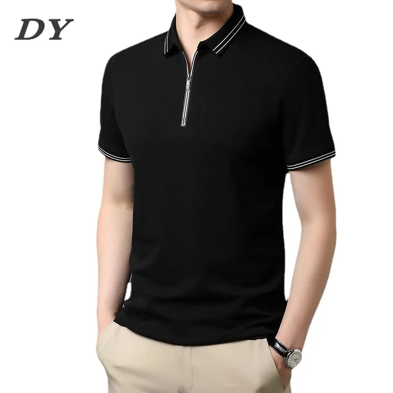 2022 Summer Men's Shirts Brand Quality Cotton Embroidery Golf Shirt Male Business Fashion Stripes Tops Short Sleeve Clothes 
2022 Summer Men's Shirts Brand Quality Cotton Embroidery Golf Shirt Male Business Fashion Stripes Tops Short Sleeve Clothes