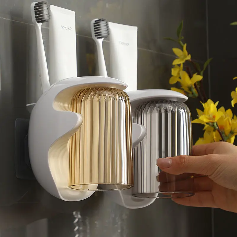 Simple Magnetic Mouthwash Cup Shelf Toothbrush Storage Box Toothbrush Cup Wall Mounted Home Wash Cup Set
Simple Magnetic Mouthwash Cup Shelf Toothbrush Storage Box Toothbrush Cup Wall Mounted Home Wash Cup Set