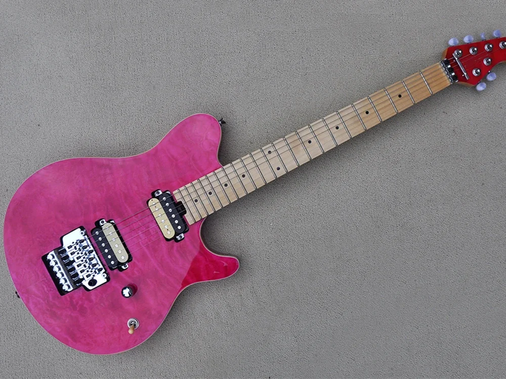 6 Strings Electric Guitar with Chrome Hardware, Maple Neck,Provide Customized Services
6 Strings Electric Guitar with Chrome Hardware, Maple Neck,Provide Customized Services