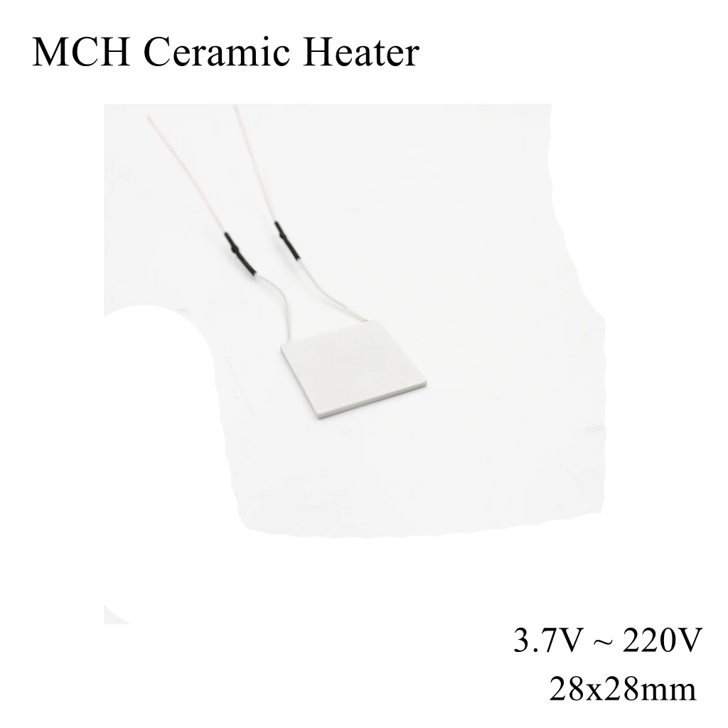 28x28mm 12V 110V 220V MCH High Temperature Ceramic Heater Square Alumina Electric Heating Board Plate Band HTCC Metal Hair Dry
28x28mm 12V 110V 220V MCH High Temperature Ceramic Heater Square Alumina Electric Heating Board Plate Band HTCC Metal Hair Dry