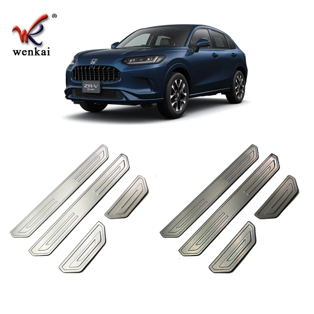 For 2022 2023 Honda ZRV ZR-V HRV Car Door Sill Plate Welcome Pedal Stainless Steel Accessories
For 2022 2023 Honda ZRV ZR-V HRV Car Door Sill Plate Welcome Pedal Stainless Steel Accessories