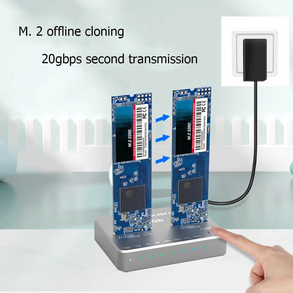 Однокликовый офлайн клон NVME Dual Bay корпус клон док-станция алюминиевый сплав корпус для жесткого диска внешняя SSD система клон
Однокликовый офлайн клон NVME Dual Bay корпус клон док-станция алюминиевый сплав корпус для жесткого диска внешняя SSD система клон