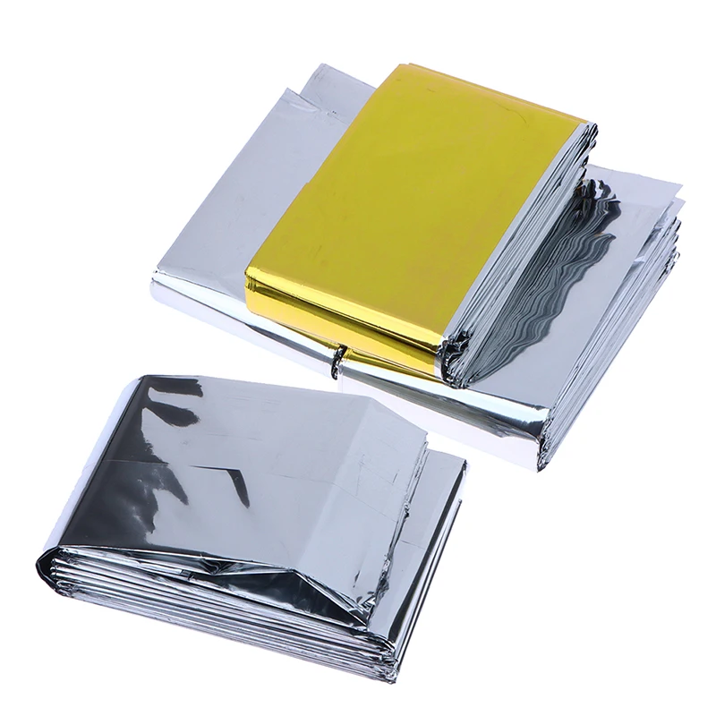 1 шт., спасательное уличное одеяло из полиэстера 
1 шт., спасательное уличное одеяло из полиэстера