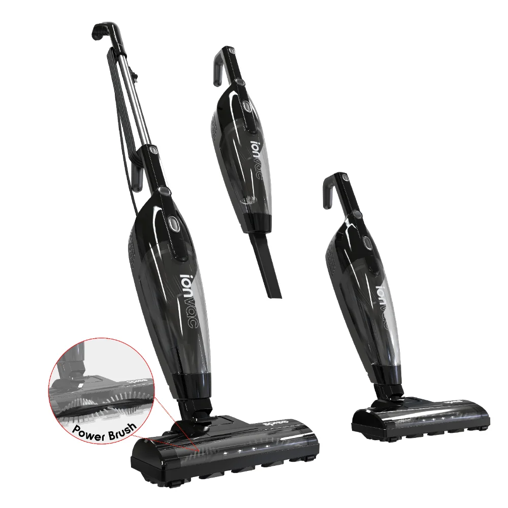 Ionvac Spree, 3-in-1 Multi-Surface Lightweight Upright/Hand Held Vacuum Cleaner with Carpet Floor Brush
Ionvac Spree, 3-in-1 Multi-Surface Lightweight Upright/Hand Held Vacuum Cleaner with Carpet Floor Brush