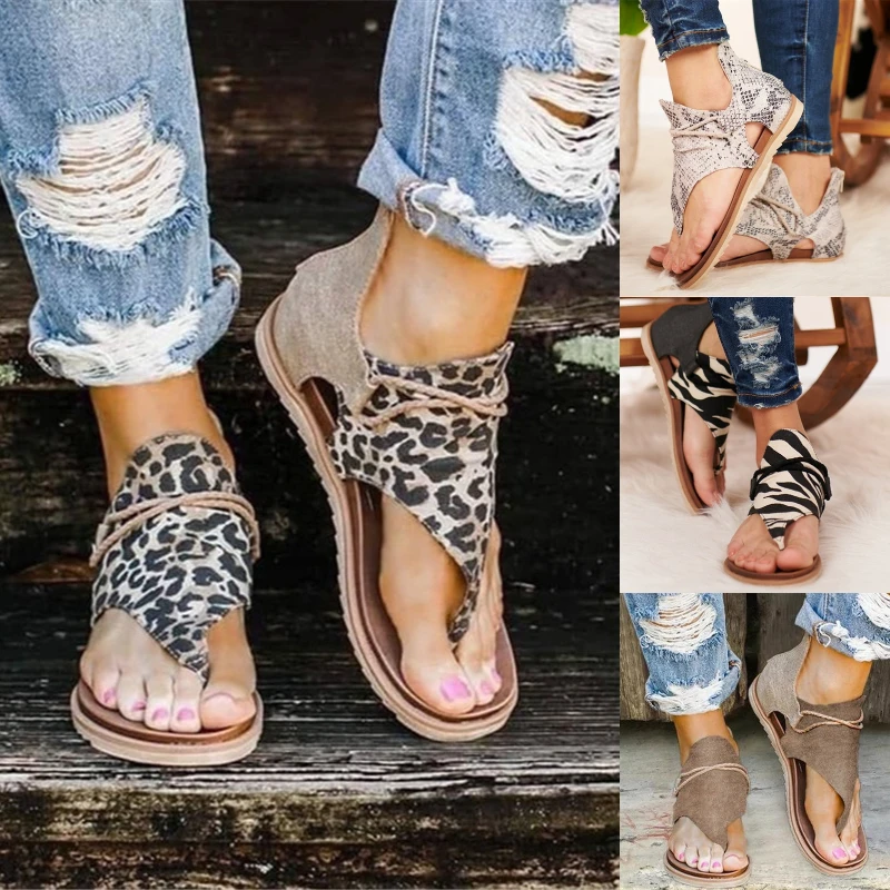 GAOKE Women Sandals Gladiator Peep Toe Zipper Design Roman Sandals Women Flat Summer Beach Ladies Shoes Chaussure Zapatos
GAOKE Women Sandals Gladiator Peep Toe Zipper Design Roman Sandals Women Flat Summer Beach Ladies Shoes Chaussure Zapatos