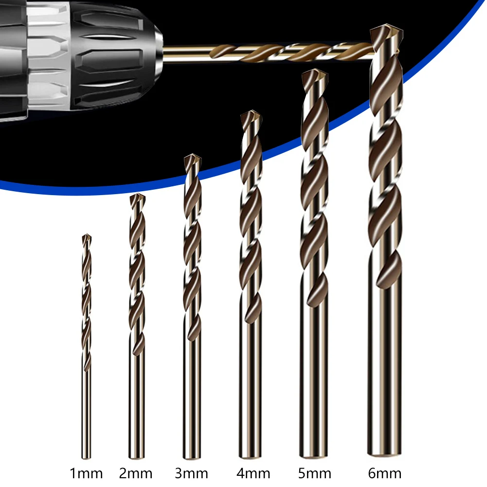 Набор сверл VIBRATITE HSS-Co M35 1/2/3/4/5/6 мм для сверления металла
Набор сверл VIBRATITE HSS-Co M35 1/2/3/4/5/6 мм для сверления металла