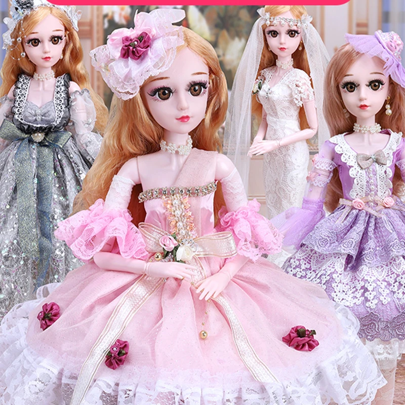 14 Style Dress For 60cm 1/3 BJD Dolls Princess Style Doll Dresses White Fluffy Wedding Clothes Girl Fashion DIY Toy Accessories
14 Style Dress For 60cm 1/3 BJD Dolls Princess Style Doll Dresses White Fluffy Wedding Clothes Girl Fashion DIY Toy Accessories