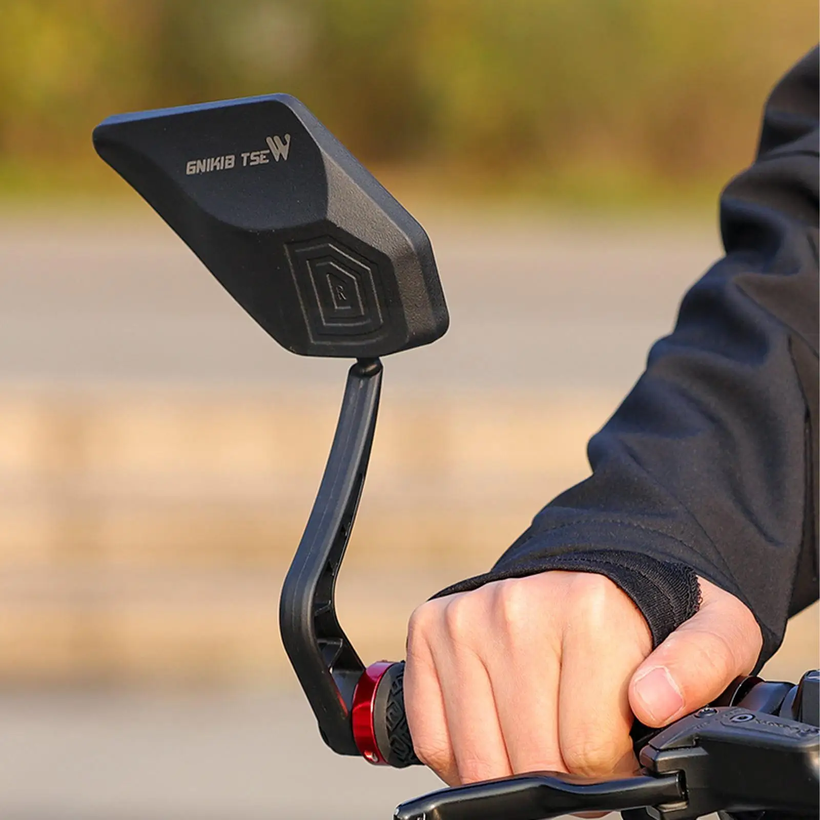 Bicycle Handlebar Rear View Mirror Cycling Wide Range Rotatable Sight Rearview Frame Reflector Large Back Left/right Mirror I4f3
Bicycle Handlebar Rear View Mirror Cycling Wide Range Rotatable Sight Rearview Frame Reflector Large Back Left/right Mirror I4f3