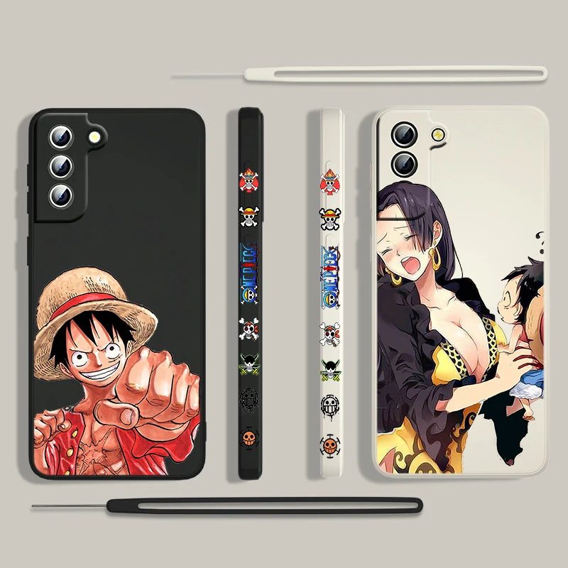 ONE PIECE Cool Boys For Samsung Galaxy S22 S21 S20 S10 Note 20 10 Ultra Plus Pro FE Lite Liquid Left Rope Phone Case Capa Cover
ONE PIECE Cool Boys For Samsung Galaxy S22 S21 S20 S10 Note 20 10 Ultra Plus Pro FE Lite Liquid Left Rope Phone Case Capa Cover