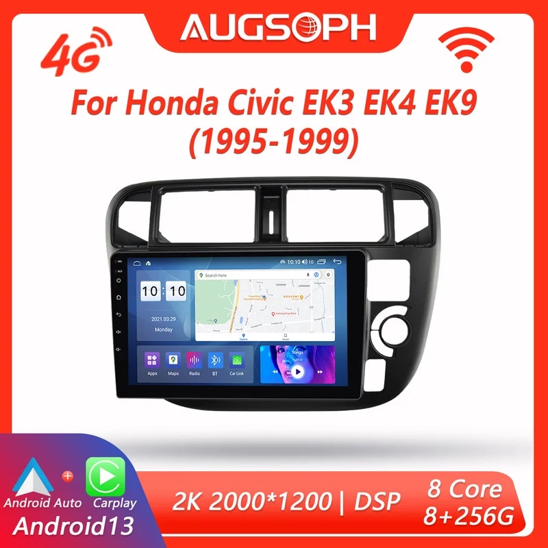 Android 13 Car Radio for Honda JAZZ/city Honda Civic EK3 EK4 EK9 1995-1999,9inch Multimedia Player with 4G WiFi Carplay & 2Di
Android 13 Car Radio for Honda JAZZ/city Honda Civic EK3 EK4 EK9 1995-1999,9inch Multimedia Player with 4G WiFi Carplay & 2Di