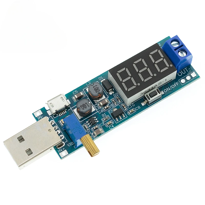 1PCS DC-DC 5V to 3.5V / 12V USB Step UP / Down Power Supply Module Adjustable Boost Buck Converter Out DC 1.2V-24V
1PCS DC-DC 5V to 3.5V / 12V USB Step UP / Down Power Supply Module Adjustable Boost Buck Converter Out DC 1.2V-24V