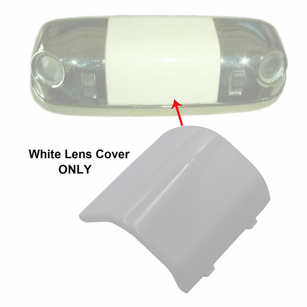 

Dome Light Lens Cover For Ford F150 For Mustang 1980-1996 Overhead Ceiling Dome Car Interior Roof Reading Lamp Lens White Cover