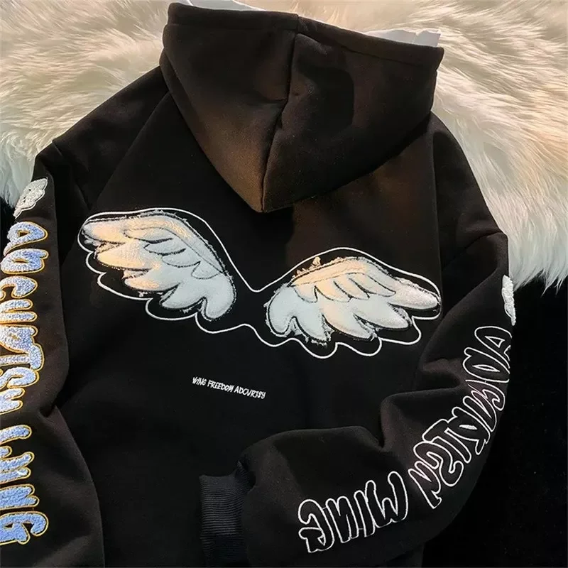 y2k hoodies sudaderas sweatshirts Women Goth Wing Letter Print Hoodies women Plus Size Long Sleeve Tops Sweatshirt Fashion Stree
y2k hoodies sudaderas sweatshirts Women Goth Wing Letter Print Hoodies women Plus Size Long Sleeve Tops Sweatshirt Fashion Stree
