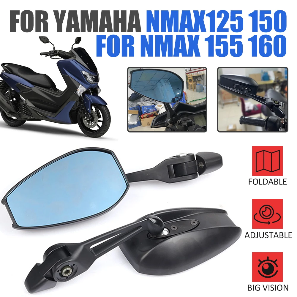 Для YAMAHA NMAX155 NMAX125 NMAX 155 N-MAX 125 150 160 Мотоциклетные аксессуары боковые зеркала заднего вида широкое регулируемое зеркало
Для YAMAHA NMAX155 NMAX125 NMAX 155 N-MAX 125 150 160 Мотоциклетные аксессуары боковые зеркала заднего вида широкое регулируемое зеркало