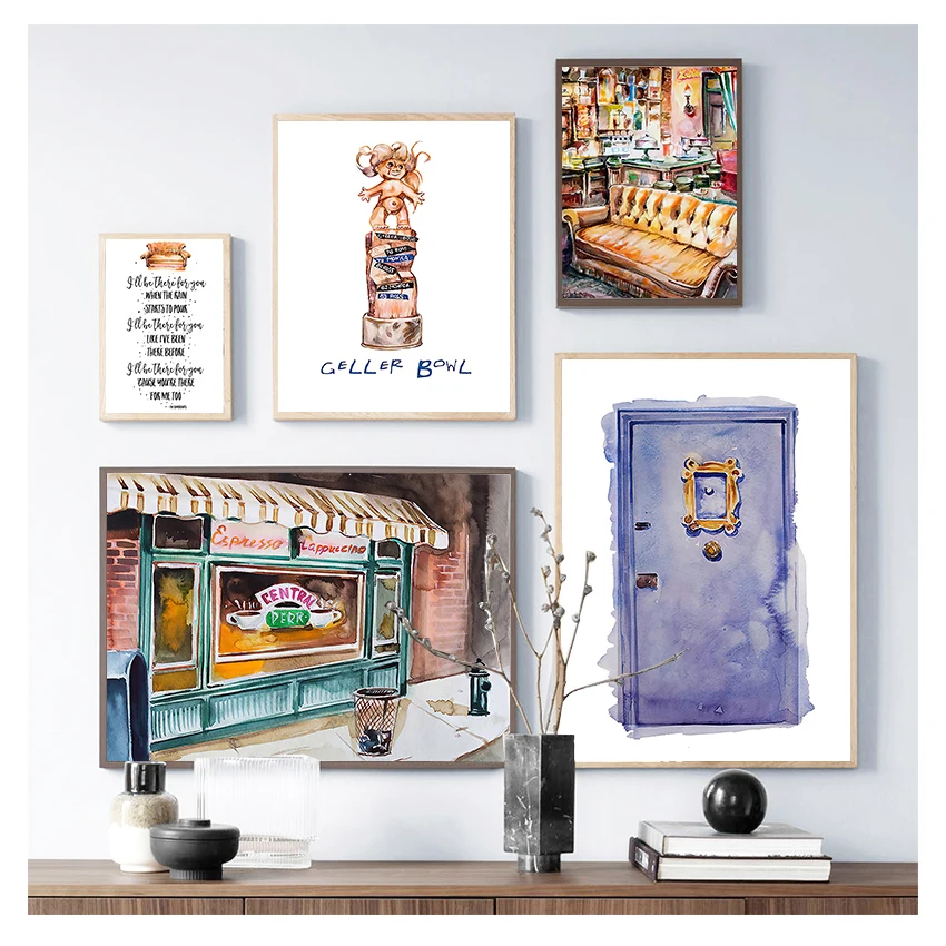 Sitcom Central Perk Couch Painting Poster Friends Tv Show Decoration Print Funny Quotes Wall Art Decorative Picture Home Decor
Sitcom Central Perk Couch Painting Poster Friends Tv Show Decoration Print Funny Quotes Wall Art Decorative Picture Home Decor