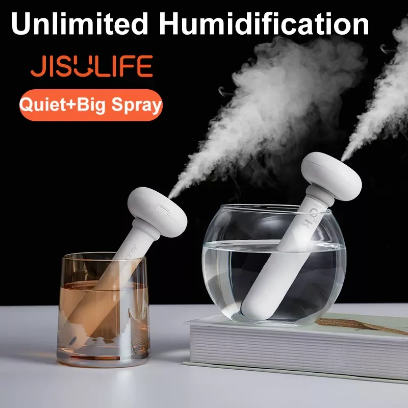 JISULIFE Portable Air Humidifier Aroma Diffuser USB Silent Mini Humidifier Mist Maker for Home Office Car Difusor Aromaterapia
JISULIFE Portable Air Humidifier Aroma Diffuser USB Silent Mini Humidifier Mist Maker for Home Office Car Difusor Aromaterapia
