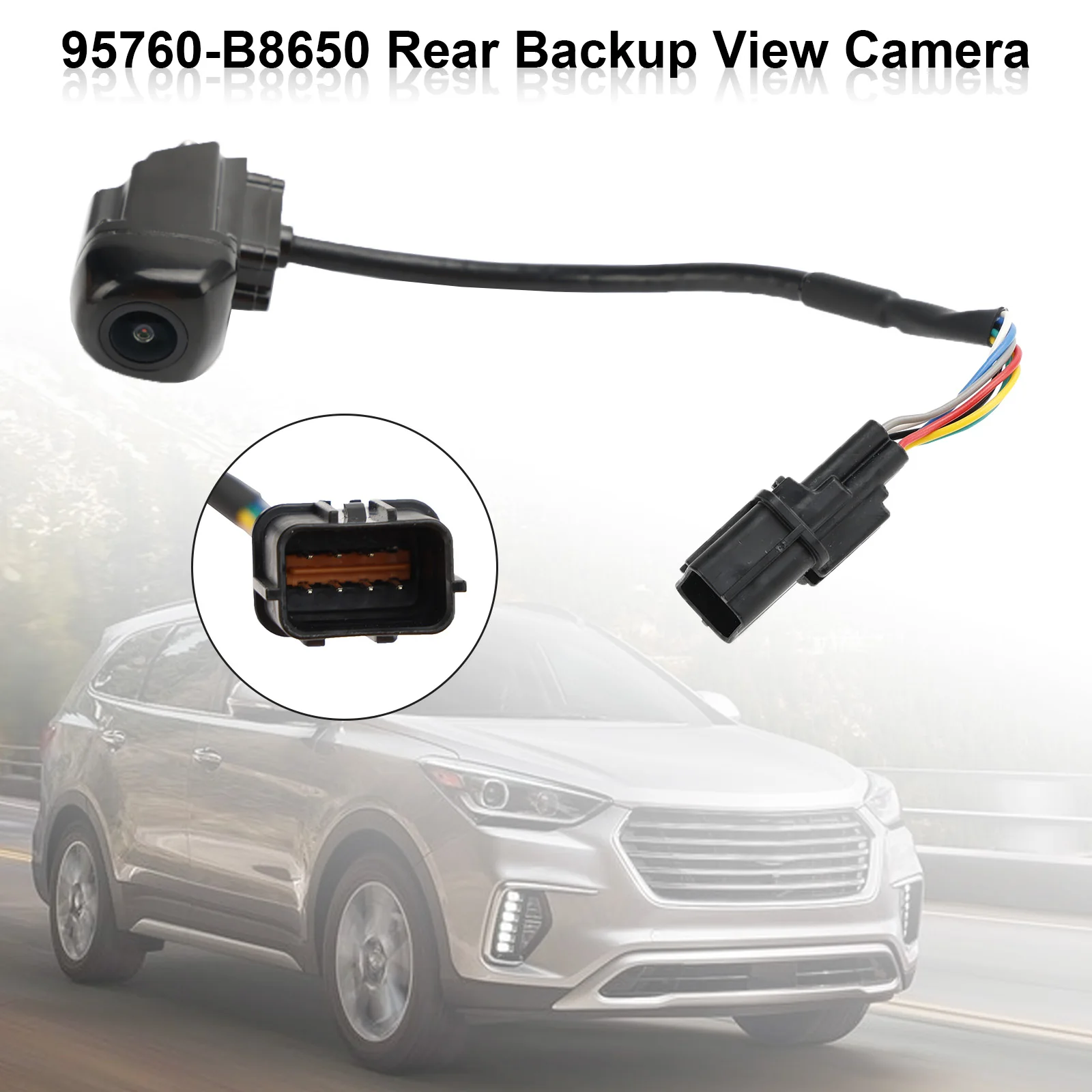 Задняя резервная фотокамера Areyourshop, модель 95760-B8650 для Hyundai Santafe 3.3L 2017-2019
Задняя резервная фотокамера Areyourshop, модель 95760-B8650 для Hyundai Santafe 3.3L 2017-2019