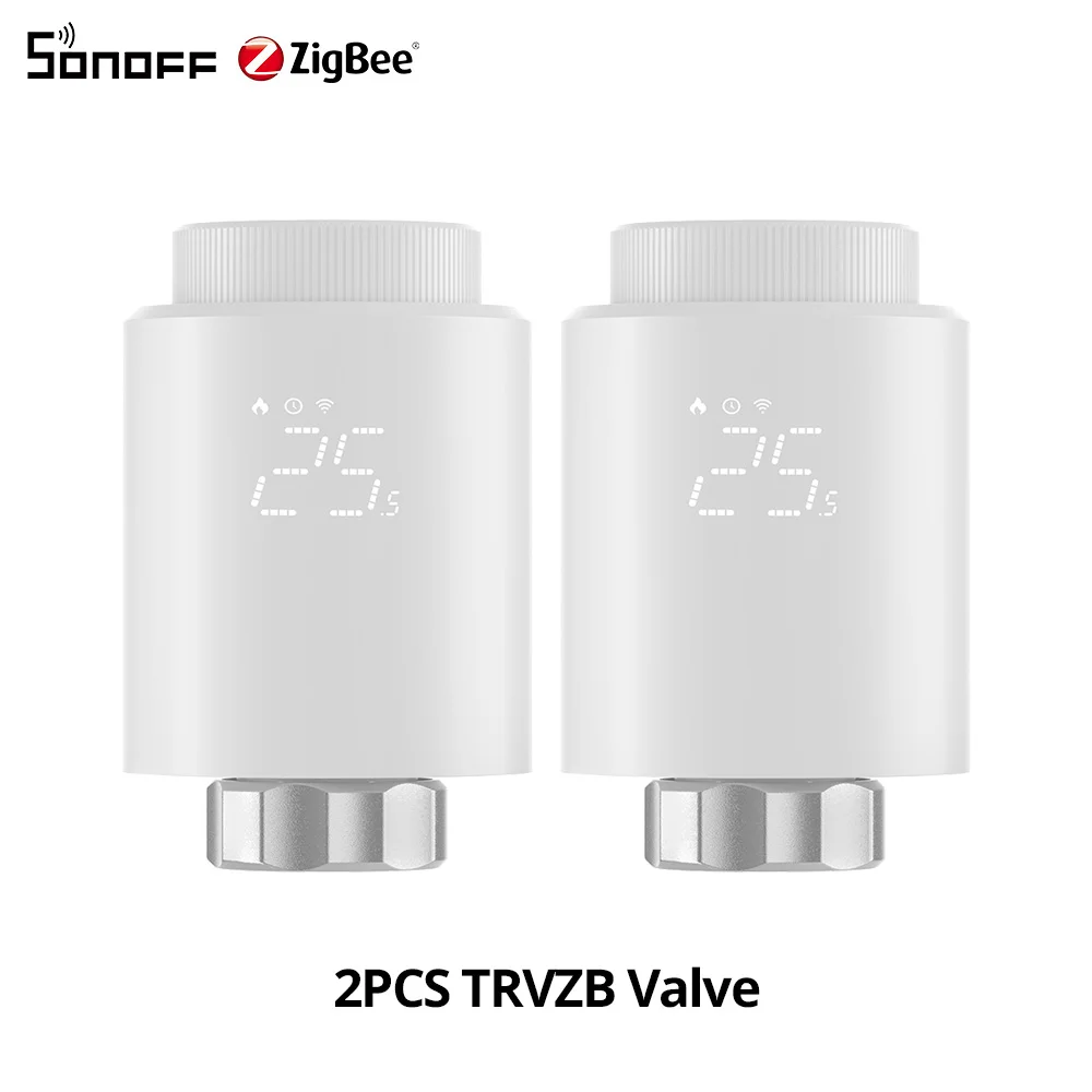 SONOFF TRVZB Zigbee термостатический радиаторный клапан умный дом отопление замороженная защита удаленное групповое управление через eWeLink Alexa
SONOFF TRVZB Zigbee термостатический радиаторный клапан умный дом отопление замороженная защита удаленное групповое управление через eWeLink Alexa
