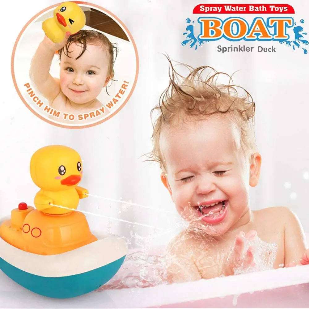 Baby Bath Toys for Kids Electric Duck Sucker Bath Toys Spray Water Toys for Kids Baby Shower Pool Bathtub Toy Sprinkler Baby Toy
Baby Bath Toys for Kids Electric Duck Sucker Bath Toys Spray Water Toys for Kids Baby Shower Pool Bathtub Toy Sprinkler Baby Toy