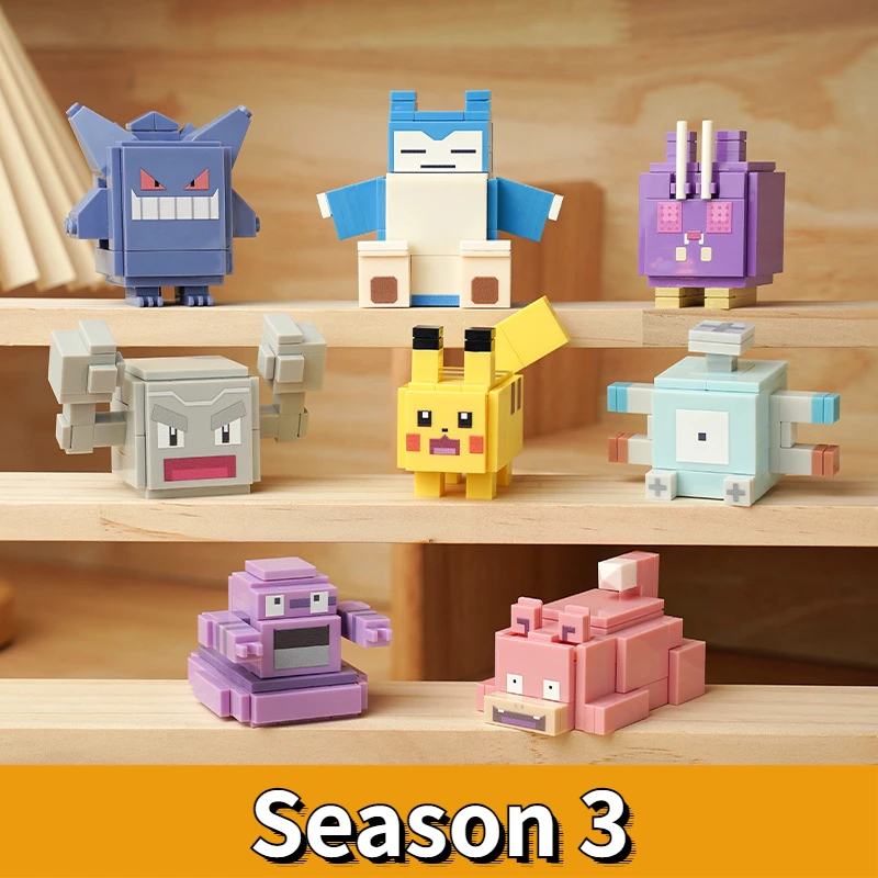 Pokemon Enlightenment Building Blocks Collection Decoration Great Adventure Pikachu Pet Elf Children's Assembly Christmas Gifts
Pokemon Enlightenment Building Blocks Collection Decoration Great Adventure Pikachu Pet Elf Children's Assembly Christmas Gifts