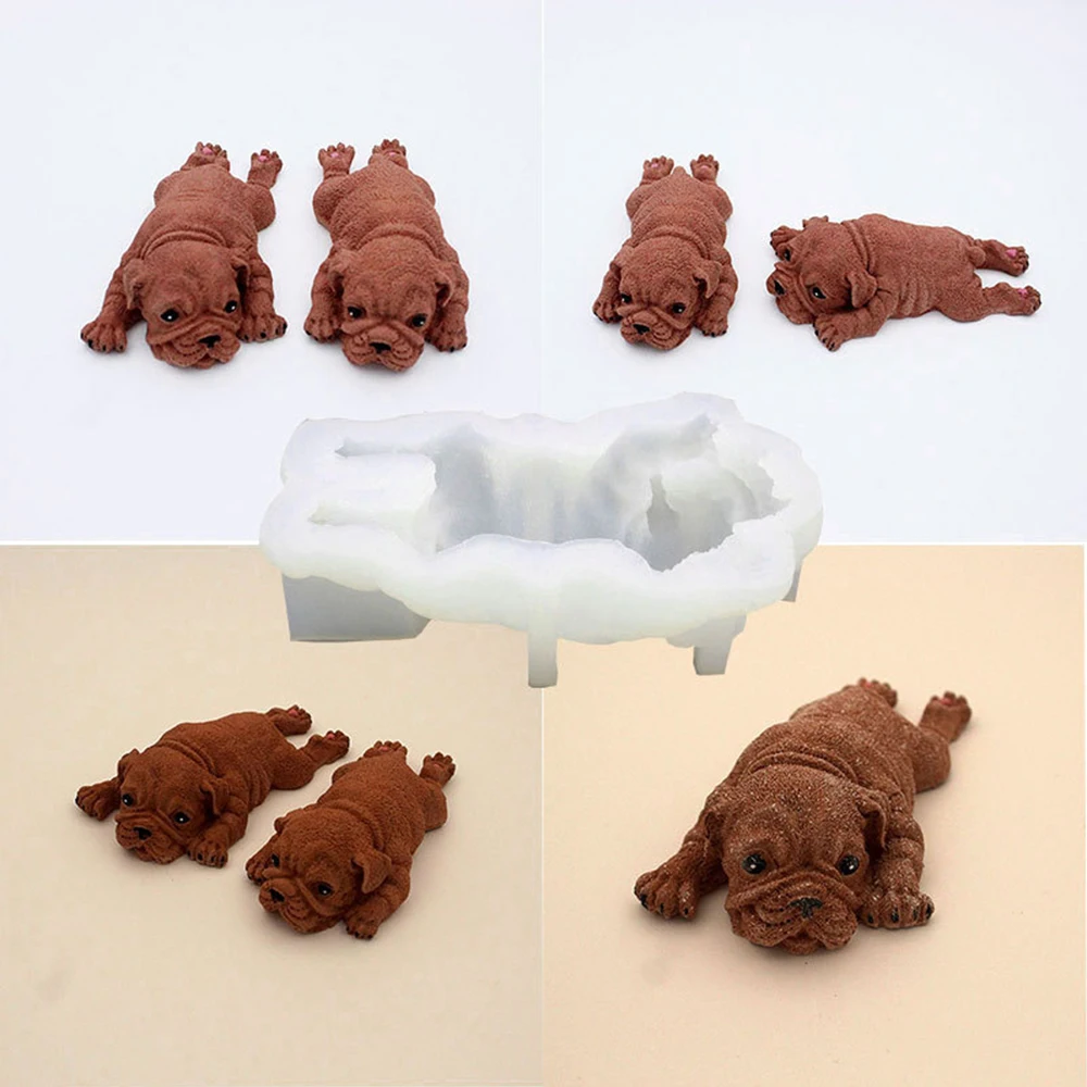 Cute Puppy Silicone Mold DIY Dog Shape Chocolate Baking Tools Cake Decoration Handmade Candle Making Fondant Soap Mold
Cute Puppy Silicone Mold DIY Dog Shape Chocolate Baking Tools Cake Decoration Handmade Candle Making Fondant Soap Mold