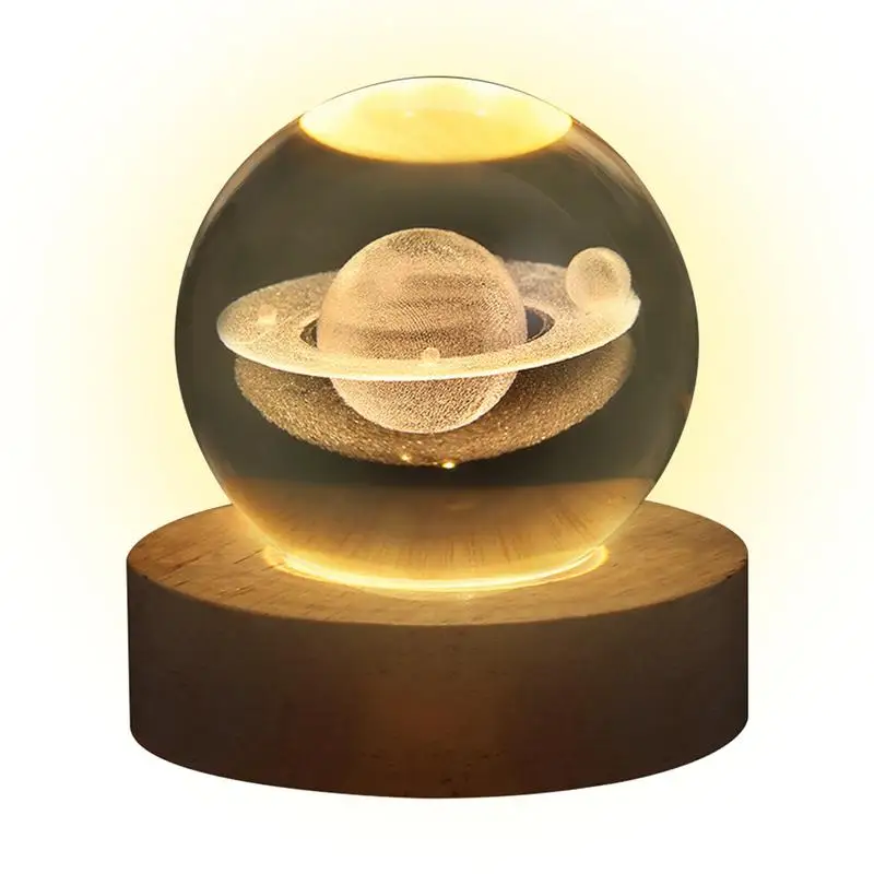 3D Glowing Planetary GalaxyAstronaut Crystal Ball Night Lights USB Power Warm Bedside Light Christmas Kid Gift Night Lamp
3D Glowing Planetary GalaxyAstronaut Crystal Ball Night Lights USB Power Warm Bedside Light Christmas Kid Gift Night Lamp