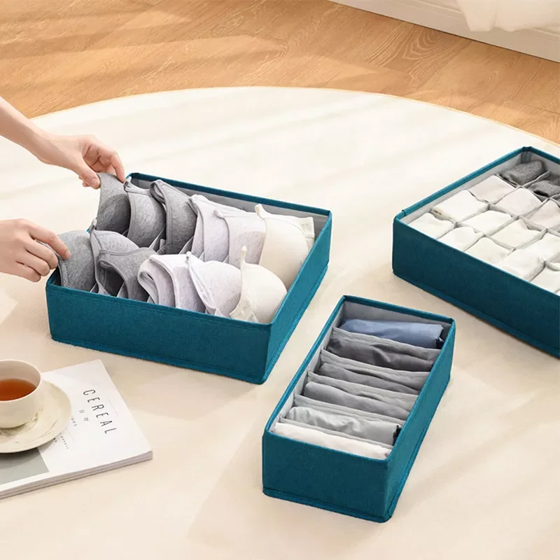 Multi Grid Underwear Storage Box Socks Clothes Organizer Home Organization And Storage Closet Storage Drawer Bra Organizer
Multi Grid Underwear Storage Box Socks Clothes Organizer Home Organization And Storage Closet Storage Drawer Bra Organizer