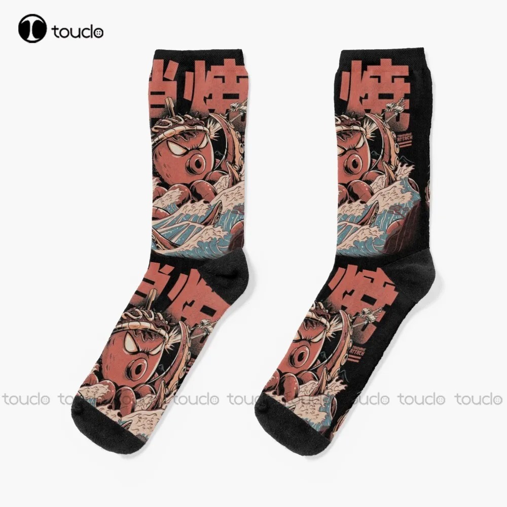 Takoyaki Attack Black Version Socks Youth Baseball Socks 360° Digital Print Unisex Adult Teen Youth Socks Personalized Custom
Takoyaki Attack Black Version Socks Youth Baseball Socks 360° Digital Print Unisex Adult Teen Youth Socks Personalized Custom