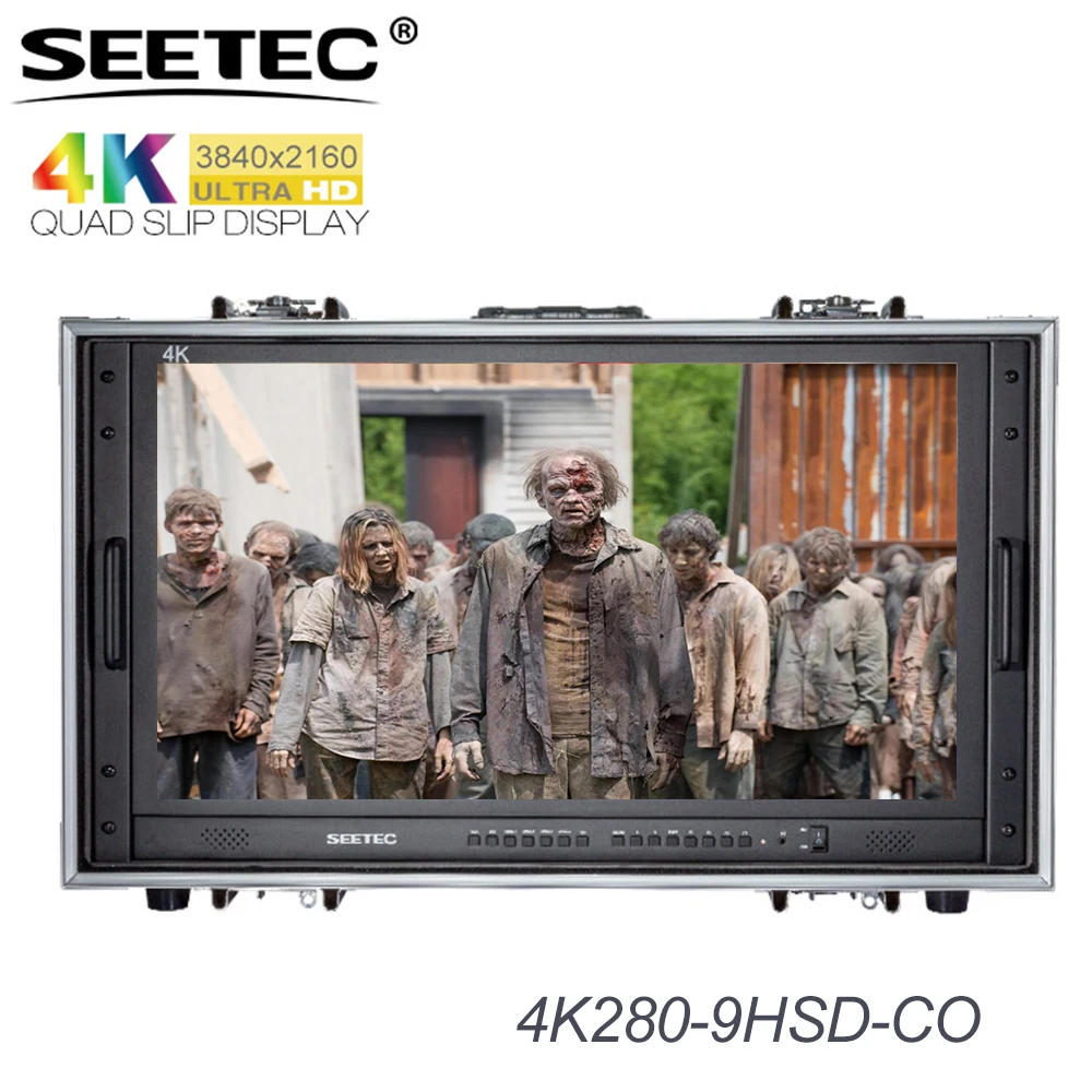 Seetec 4K280-9HSD-CO 28 Inch 4K Broadcast Monitor for CCTV Monitoring Making Movies Ultra HD Carry-on LCD Director Monitor
Seetec 4K280-9HSD-CO 28 Inch 4K Broadcast Monitor for CCTV Monitoring Making Movies Ultra HD Carry-on LCD Director Monitor