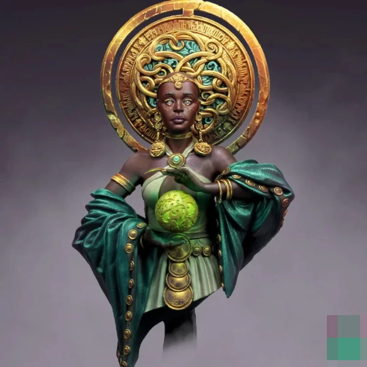 TOY GODS 1/12 Scale Resin Bust Model Toys High Priestess of the Magical Rashida Bust Figure Model Toy For Collection/Gift
TOY GODS 1/12 Scale Resin Bust Model Toys High Priestess of the Magical Rashida Bust Figure Model Toy For Collection/Gift
