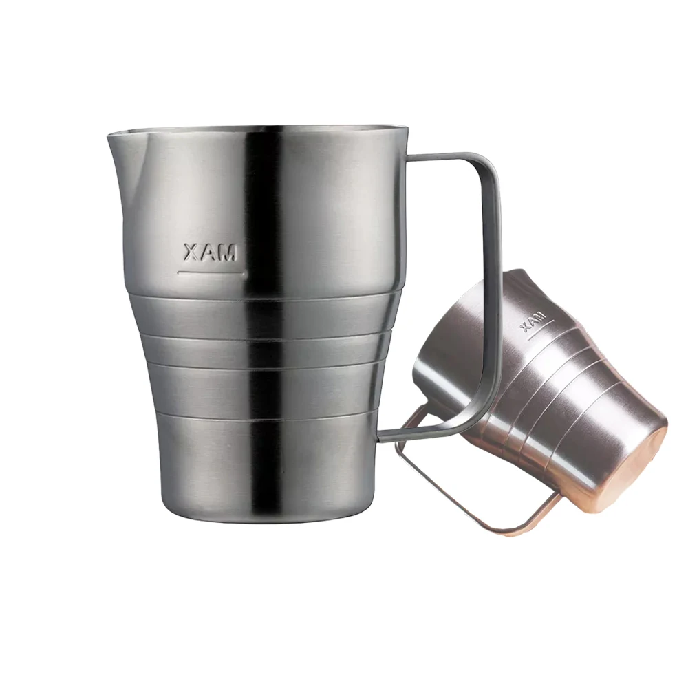 900ml Stainless Steel Thickened Milk Cup Garland Cup Cylinder Milk Foam Frother Frothing Coffee Utensils For Barista Home Office
900ml Stainless Steel Thickened Milk Cup Garland Cup Cylinder Milk Foam Frother Frothing Coffee Utensils For Barista Home Office