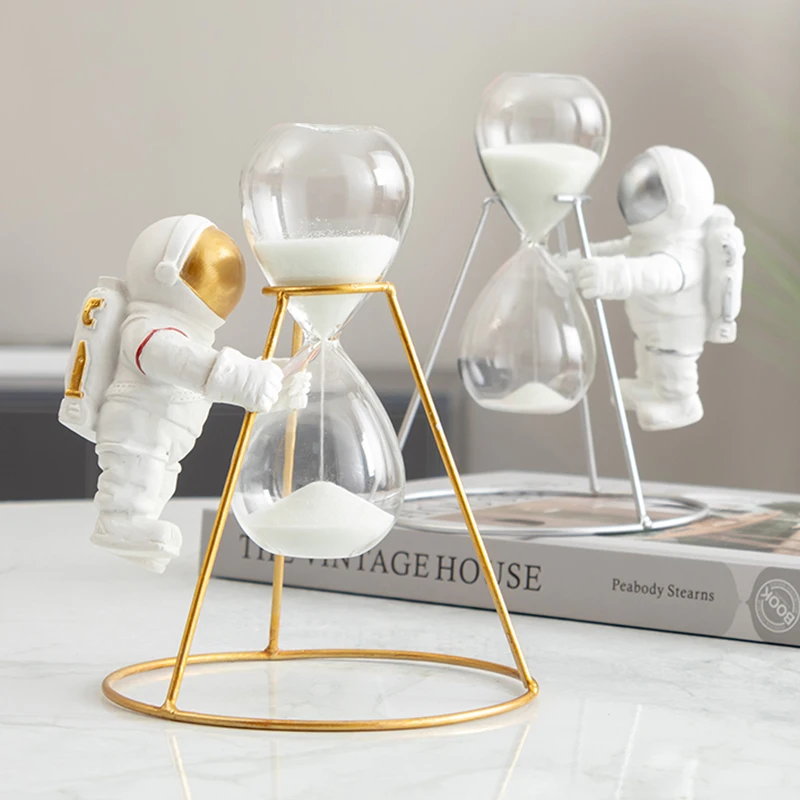 Creative Astronaut Sandglass 5 Minutes Time Hourglass Timer Sand Clock Home Living Room Decor Desk Decoration Accessories Gift
Creative Astronaut Sandglass 5 Minutes Time Hourglass Timer Sand Clock Home Living Room Decor Desk Decoration Accessories Gift