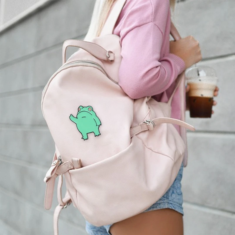 Alloy Metal Cute Cute Animal Badge Middle Finger Funny Cartoon for FROG Enamel Pin for Bag Clothes Caps Lapel Pin Buckle
Alloy Metal Cute Cute Animal Badge Middle Finger Funny Cartoon for FROG Enamel Pin for Bag Clothes Caps Lapel Pin Buckle