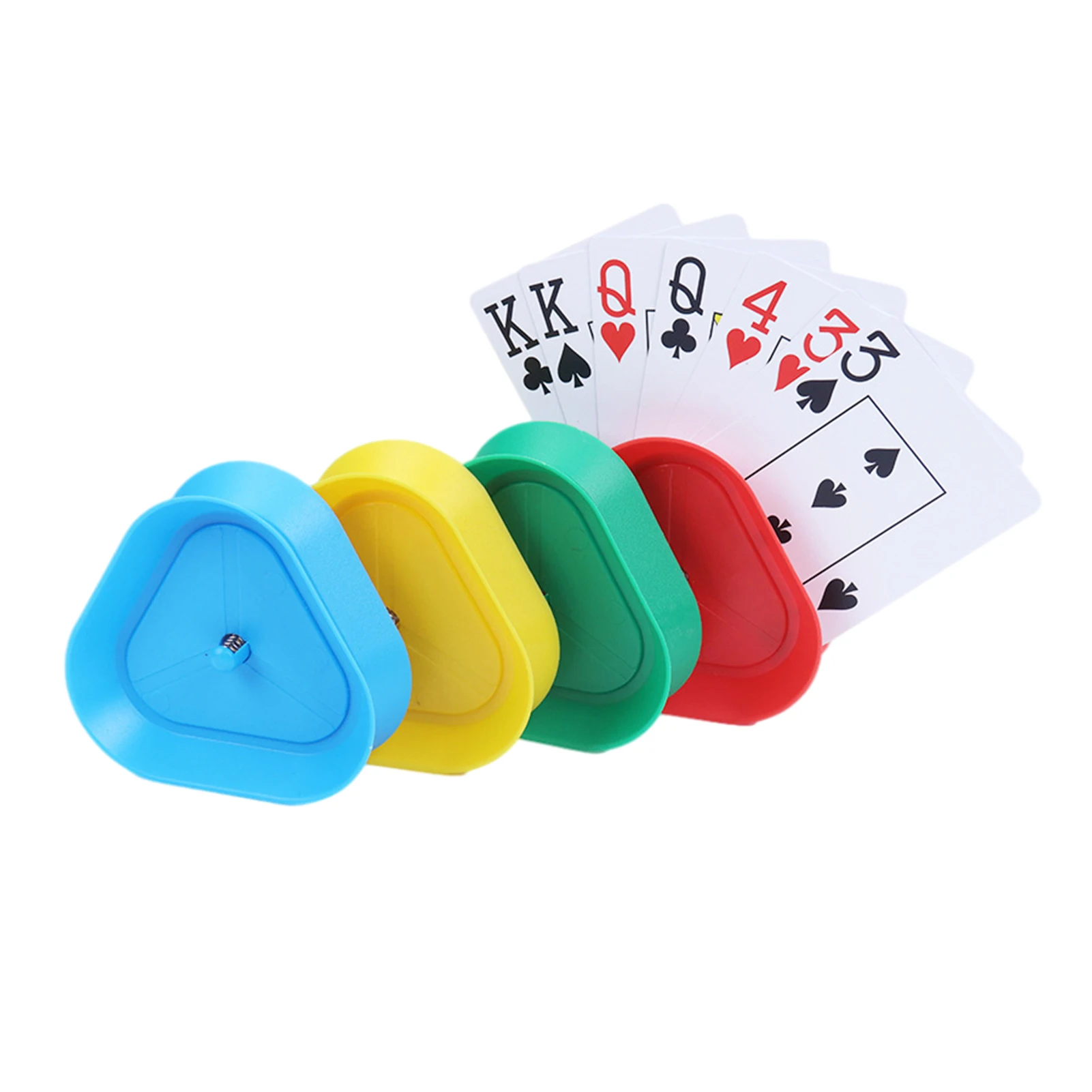 4 Pieces Playing Card Holder Hands-Free Playing Tray Rack Organizer Playing Card Trays Playing Card Holder Tray Rack Organizer
4 Pieces Playing Card Holder Hands-Free Playing Tray Rack Organizer Playing Card Trays Playing Card Holder Tray Rack Organizer